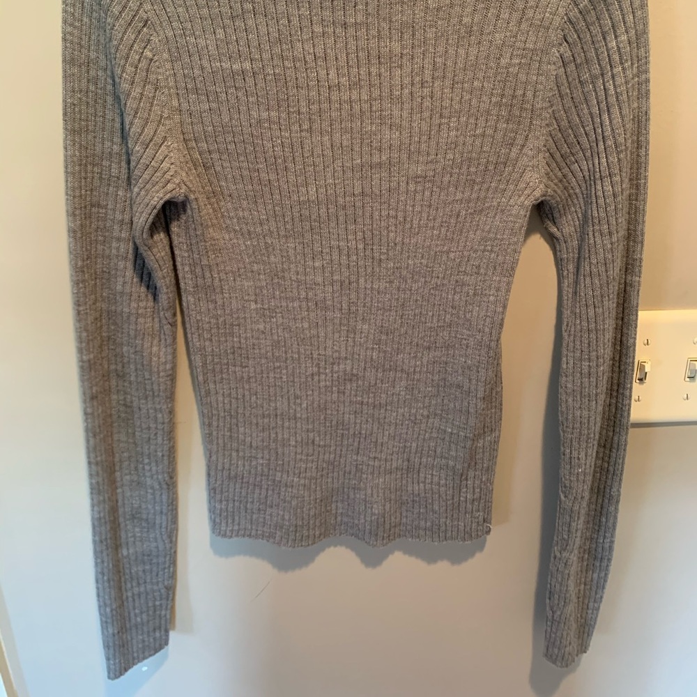 ASOS Grey Ribbed Sweater - Picture 3 of 3